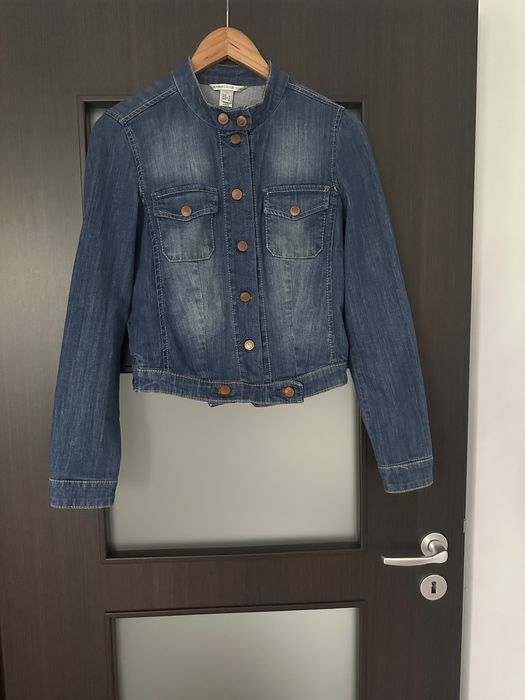 Geaca de blugi Mango marimea S-M