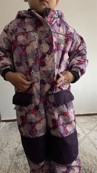 Зимний комбинезон для девочки 2-3 лет