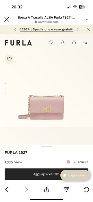 Нова оригинална чанта Furla