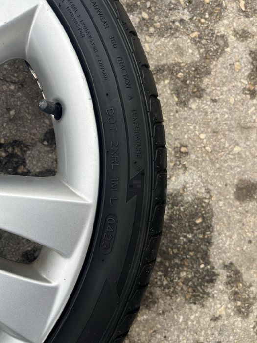 4бр. оргинални алуминеви джанти на Skoda Octavia 2 Feislift vrs