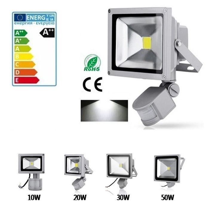 Proiector cu led 20W 30W 50W 100W Proiectoare Senzor Casa Gradina