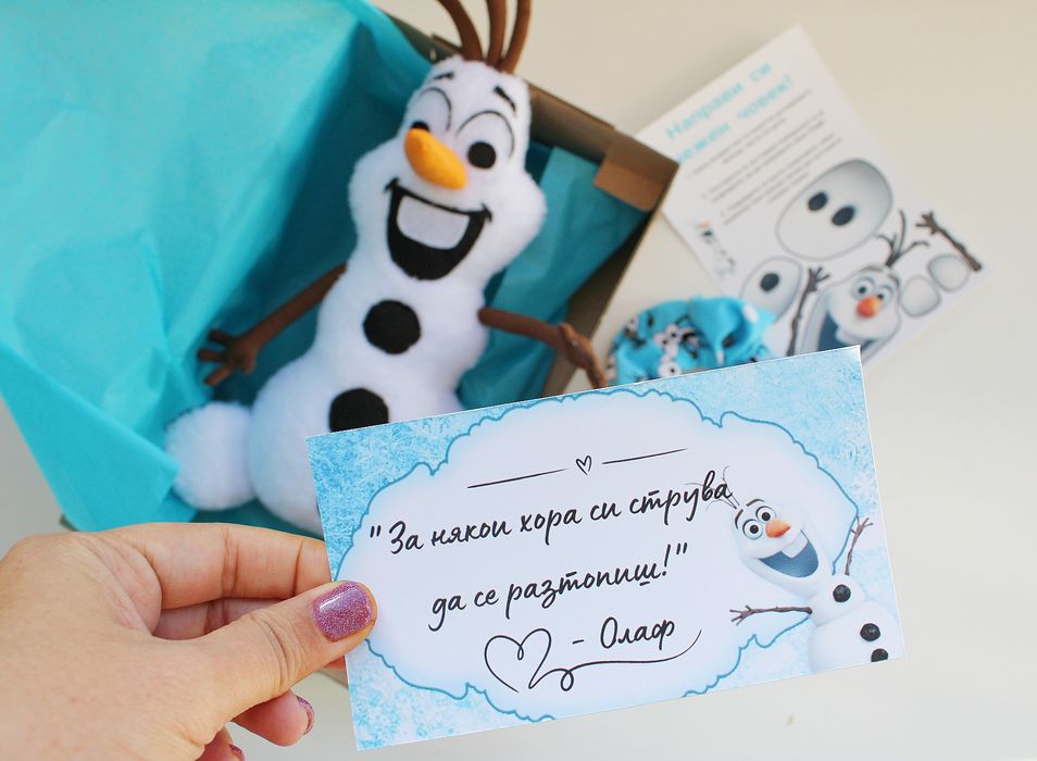 Олаф , Замръзналото кралство , Снежен човек