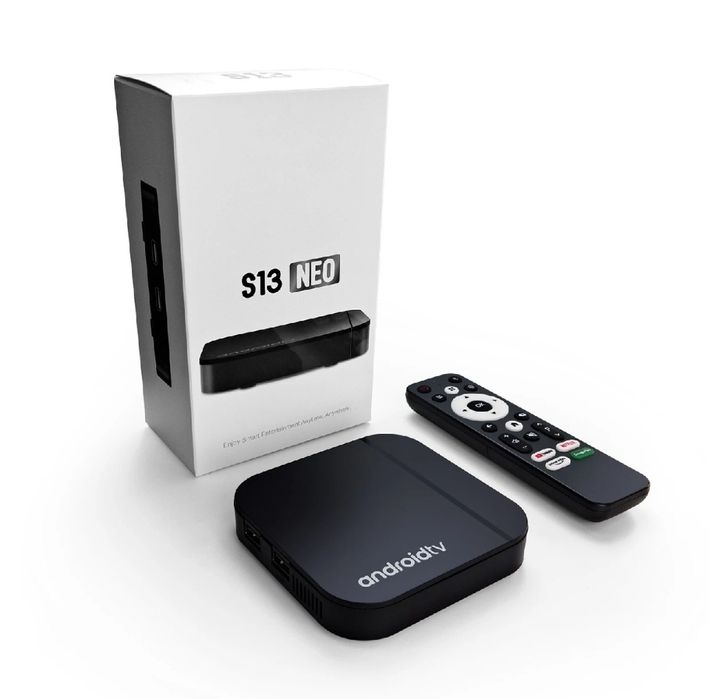 ‼️Смарт Твбох S13 Neo android10.Таёр Прошивка(Канал+кино)+Доставка.сг
