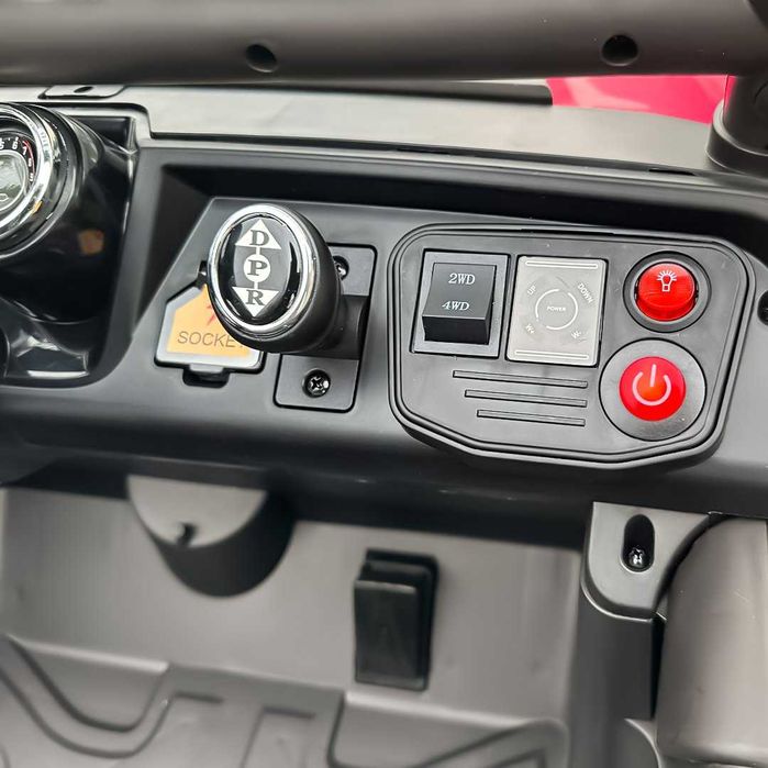 Masinuta electrica pentru 2 copii Mercedes UNIMOG 4x4 140W PREMIUM NOU