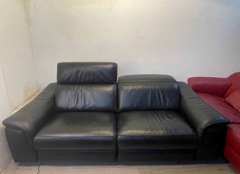 Кожени дивани*БЕЗПЛАТЕН ТРАНСПОРТ*Ел.релакс механизъм