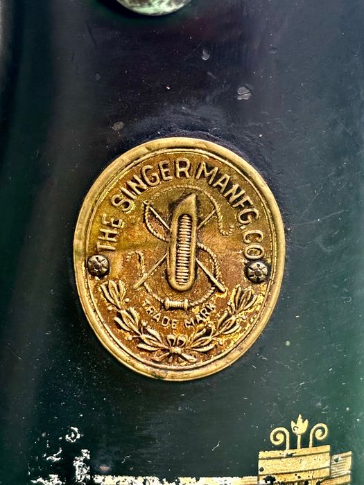 Masina de visita Singer anul 1900