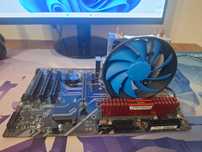Kit procesor +placa de baza +rami+cooler