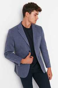 Sacou blazer slim 52 XL de lux T. M. Lewin NOU lana super merinos fine