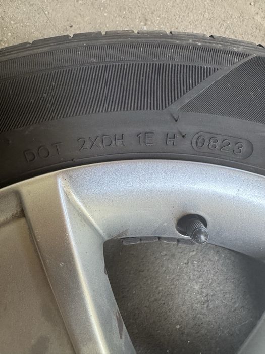Jante aluminiu Skoda 15” cu anvelope vară noi Hankook 195/65 R15