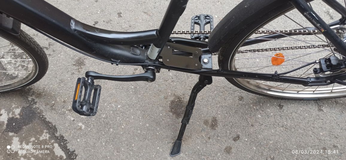 Bicicletă solidă cu jante Inox și disc față și spate