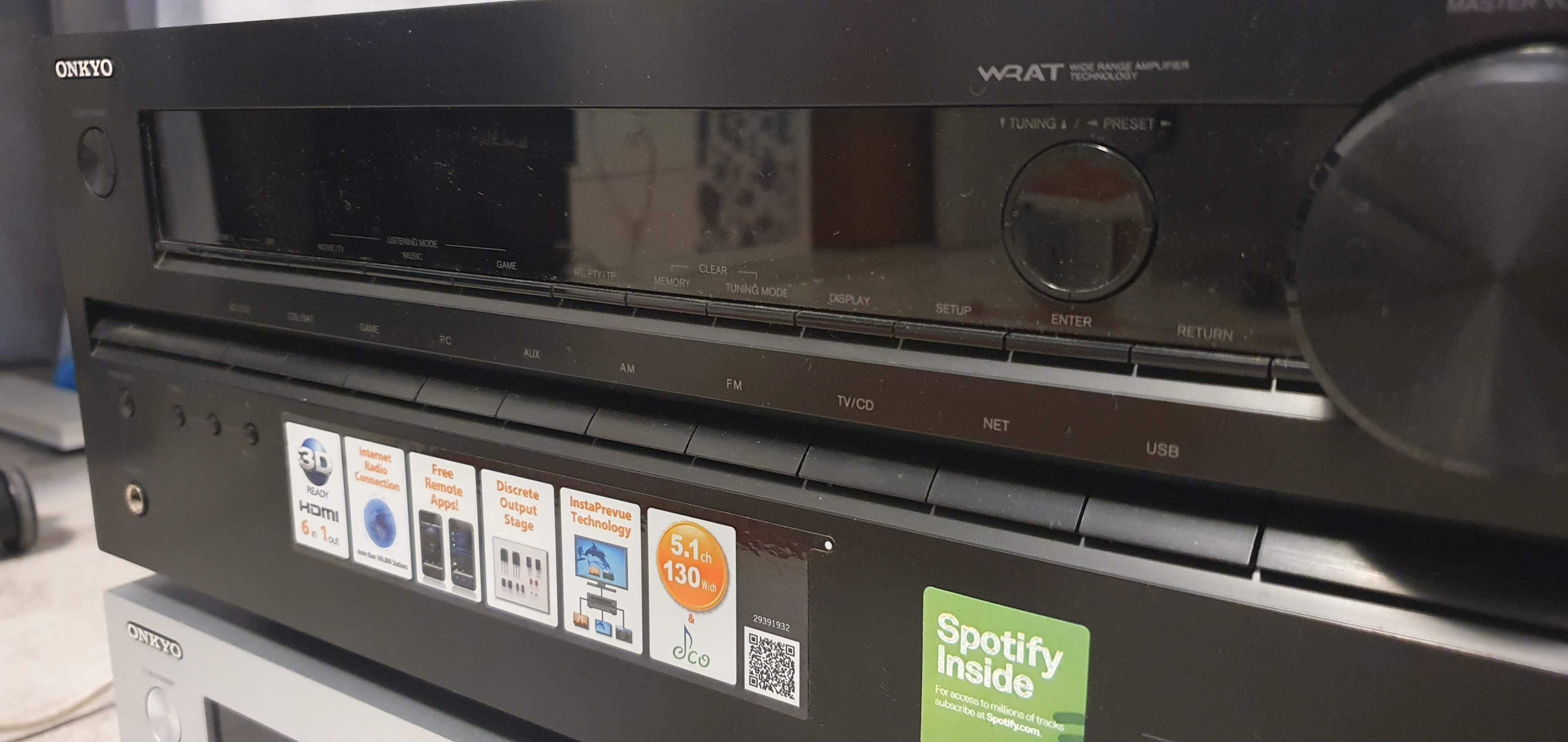 Receiver Onkyo TX-NR414 Negru