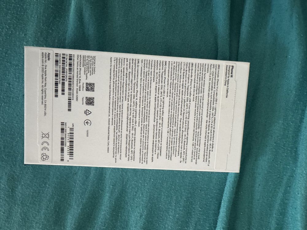 iPhone 14 128GB Blue
