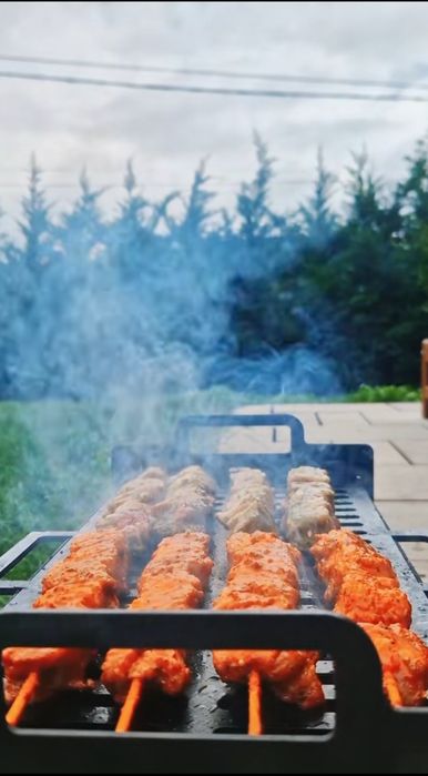Grătar portabil,pliabil pt camping, picnic grill  ușor asamblat