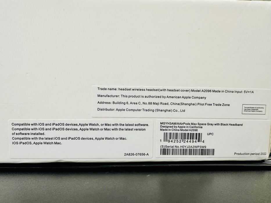 Apple Airpods Max factura+ garantie