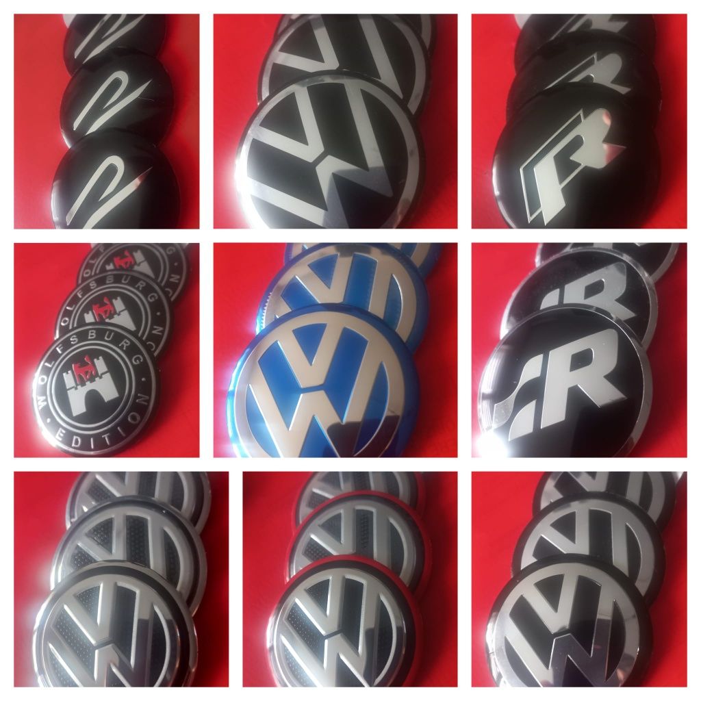 VW - set 4 capace pentru jante aliaj