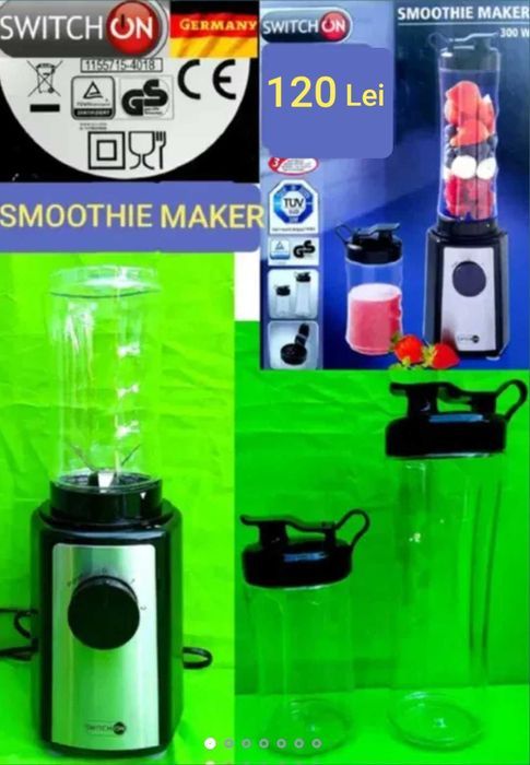 BLENDER Smoothie Maker SWITCHON GERMANIA 300 W 2 Viteze NOU - 120 Lei