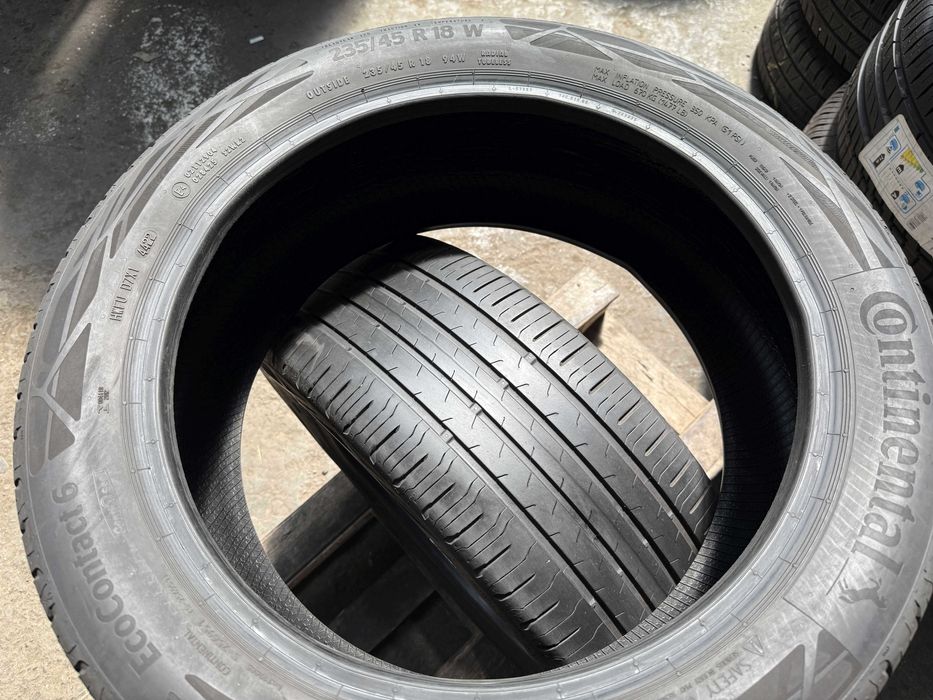 2x Anvelope Vara 235/45 R18 seal - Continental Eco Contact 6