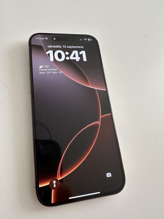 Iphone 16 promax desert titanium 256 gb