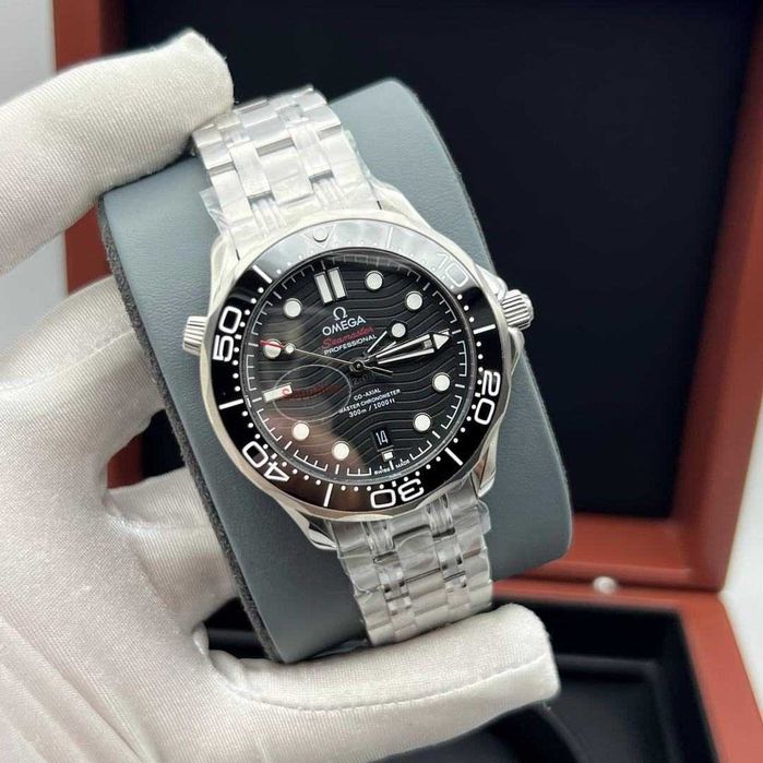 Ceas bărbătesc automat OMEGA Seamaster Diver 300M Black