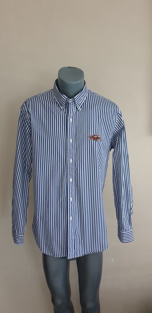 POLO Ralph Lauren  Cotton Custom Fit / L ОРИГИНАЛ! НОВО! Мъжка Риза!