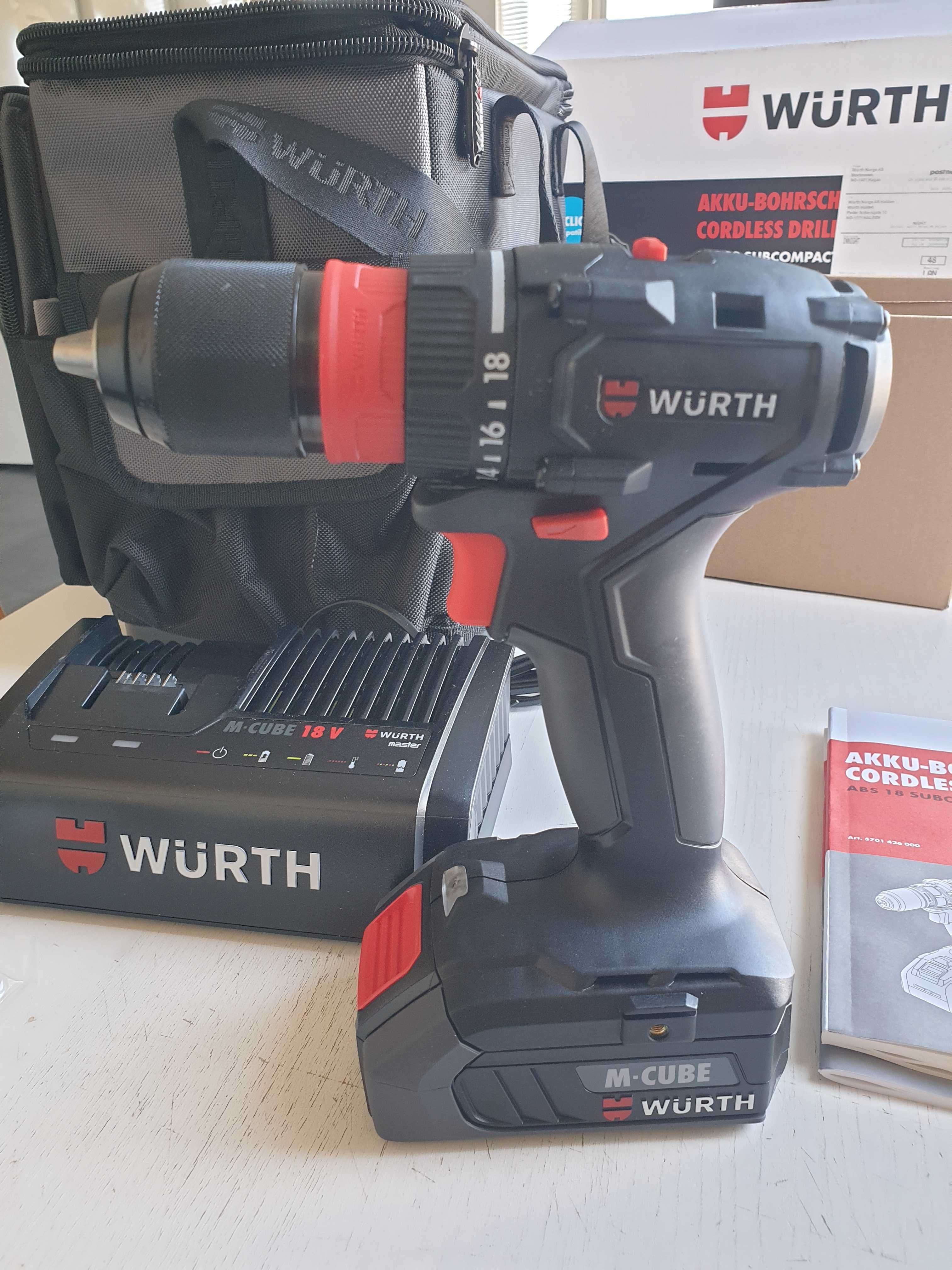 Würth ABS 18 subcompact винтоверт НОВ в гаранция