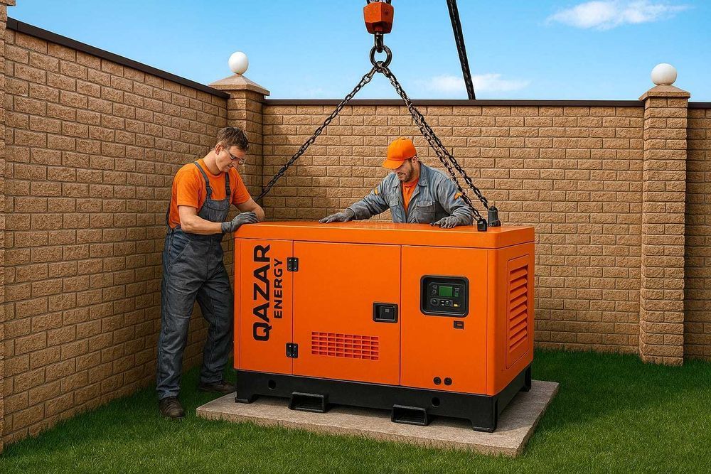 Гарантия 1 год! Дизельный генератор Qazar Energy GRS50A NEWMAX