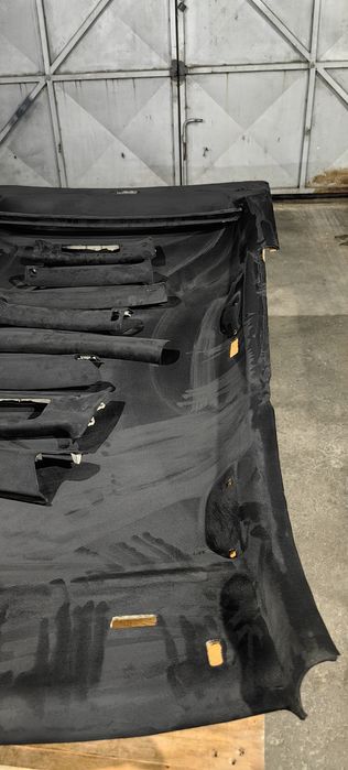 Таван и колонки пасат 5.5 комби черна алкантара