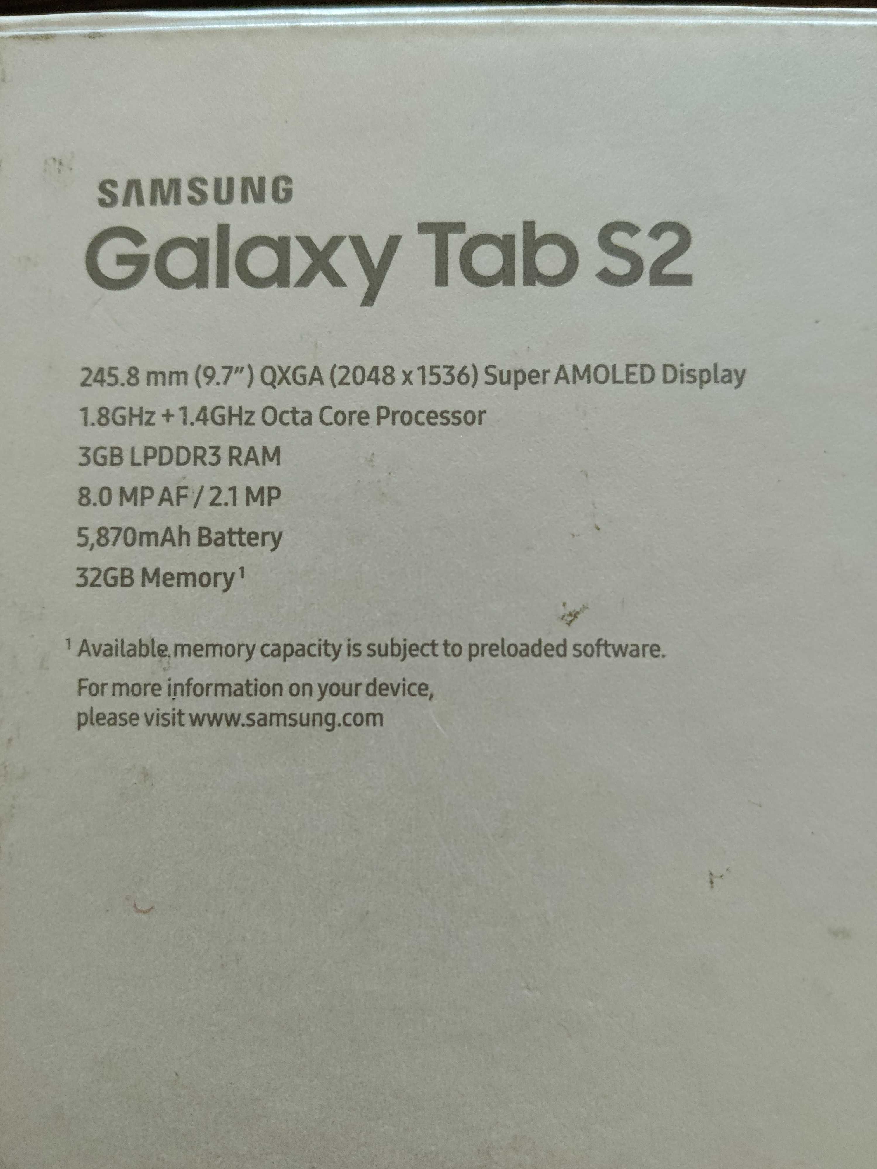Tableta Samsung Galaxy Tab S2 9.7