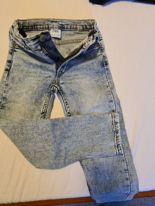 Lot pantaloni back to school, baieti 7 ani, Zara si Next