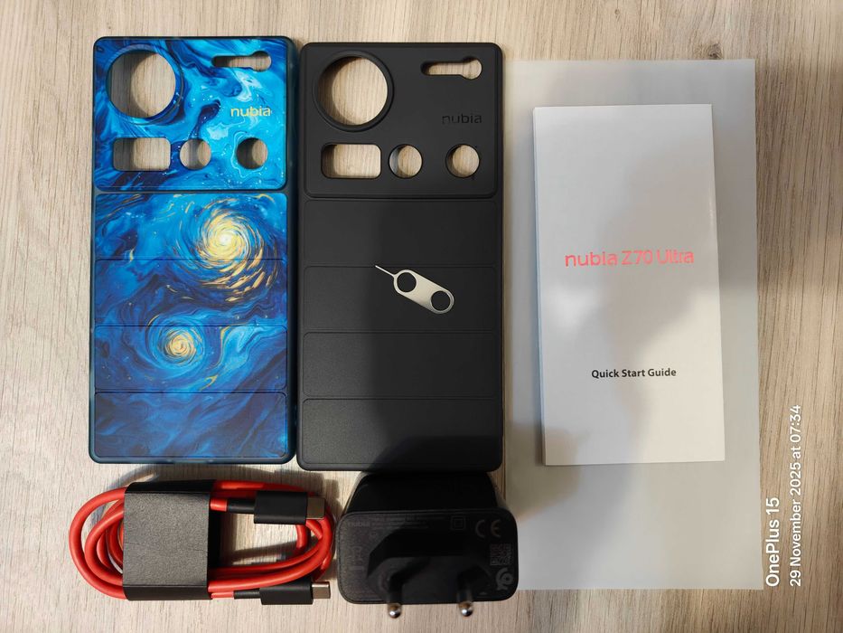 ZTE Nubia z70 ultra sistem operare Global 12/256 Gb negru