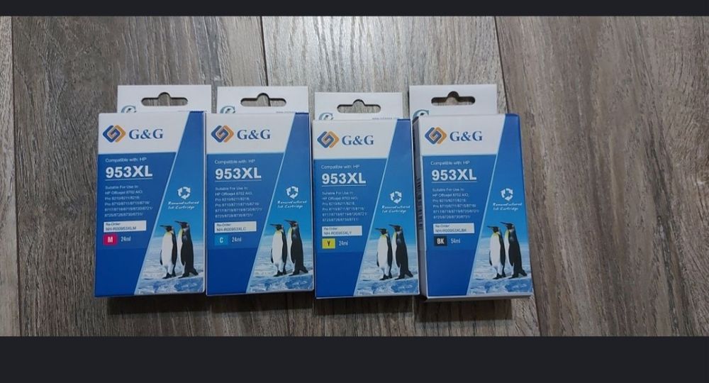 Set 4 cartușe hp 953xl