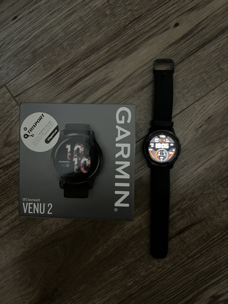 Smartwatch garmin venu 2 black