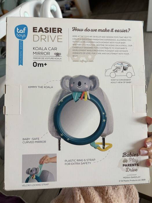 Oglinda retrovizoare bebelusi NOUA 0+ Koala Taf Toys