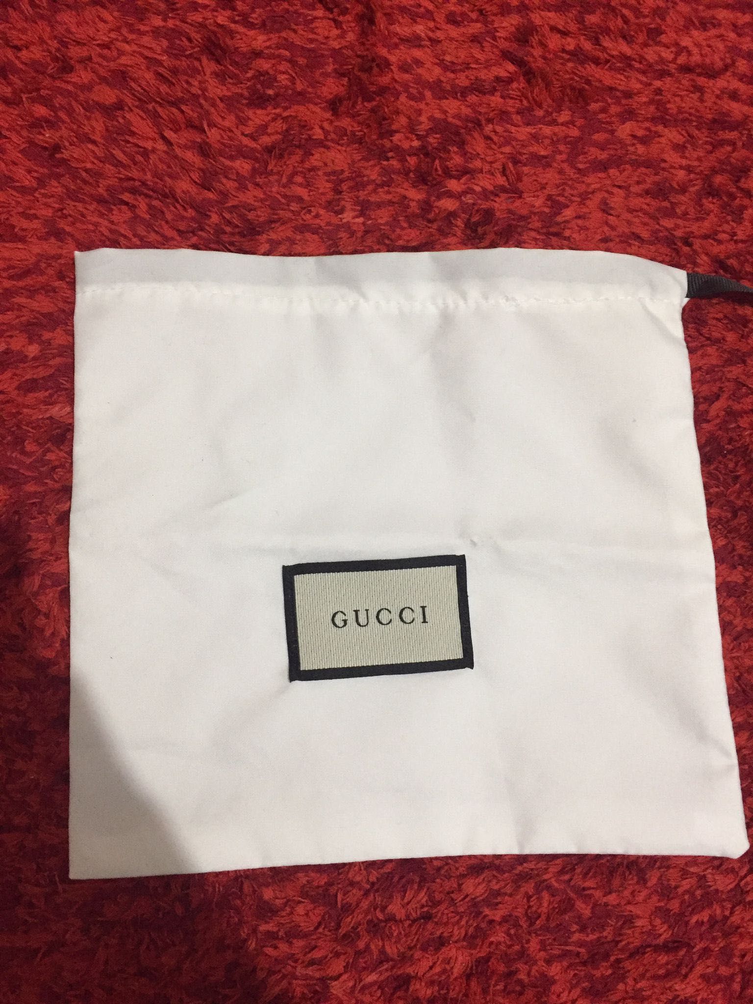 Saculet Gucci dust bag