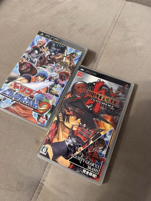 Игры для PSP  Toriko 2 и Guilty Gear