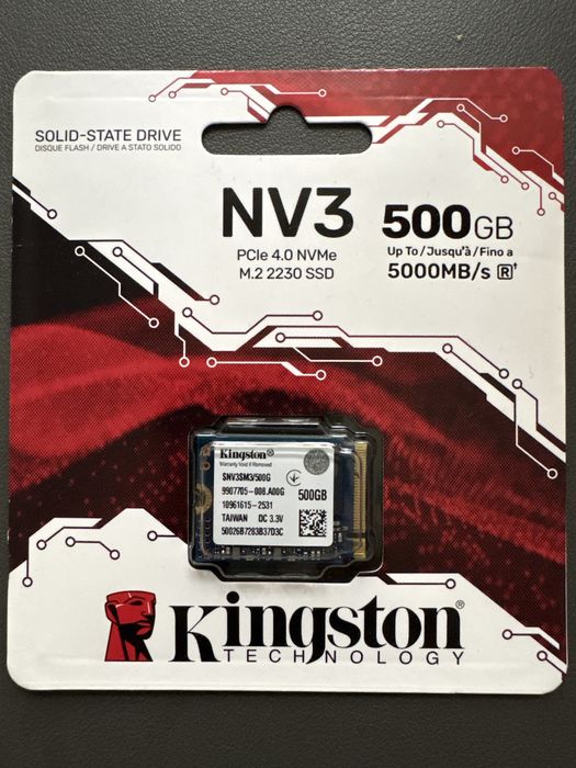 [Sigilat] SSD NV3 PCIe 4.0 500 GB