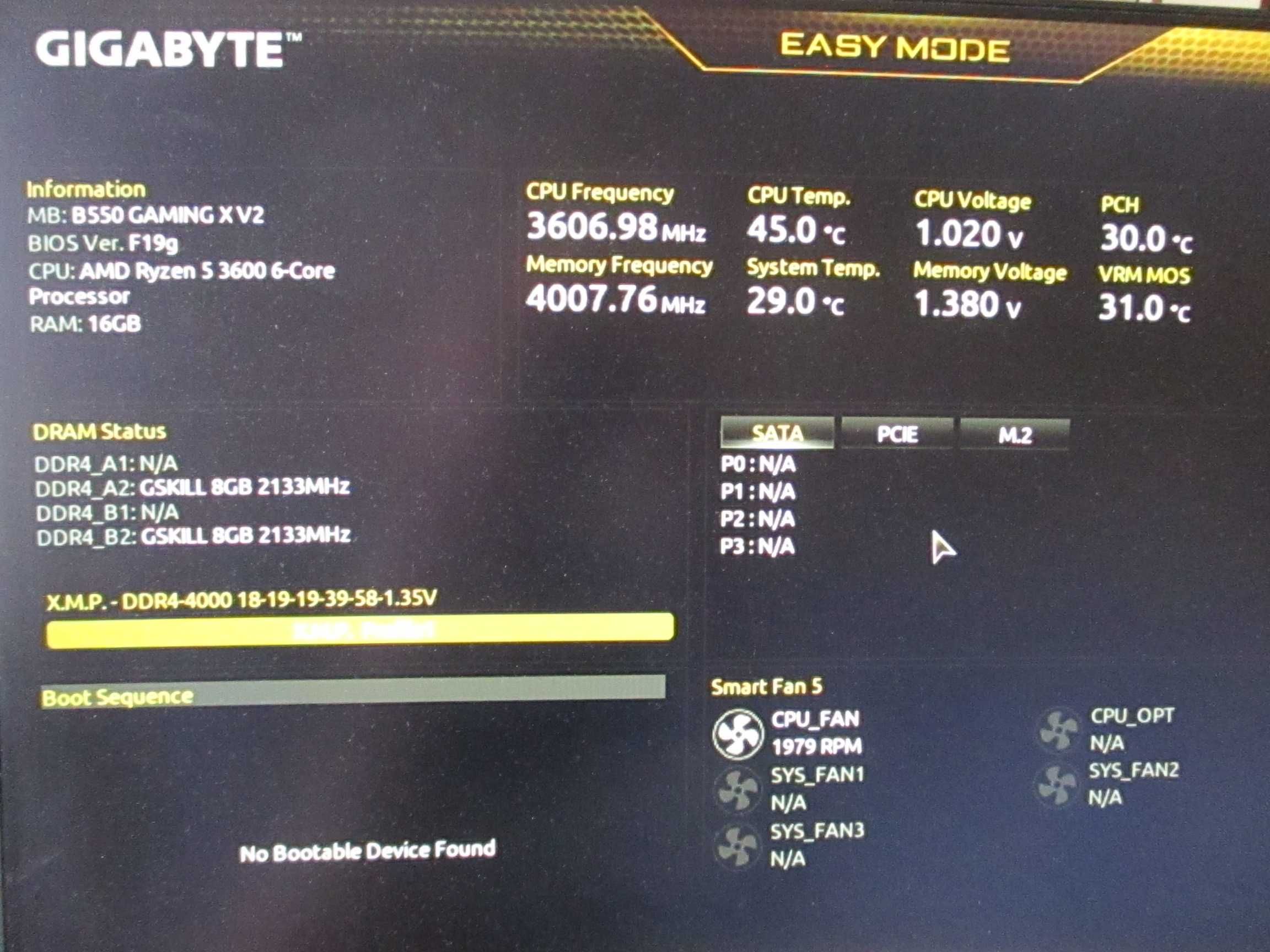 Дънна платка GIGABYTE B550 GAMING X V2, сокет АМ4