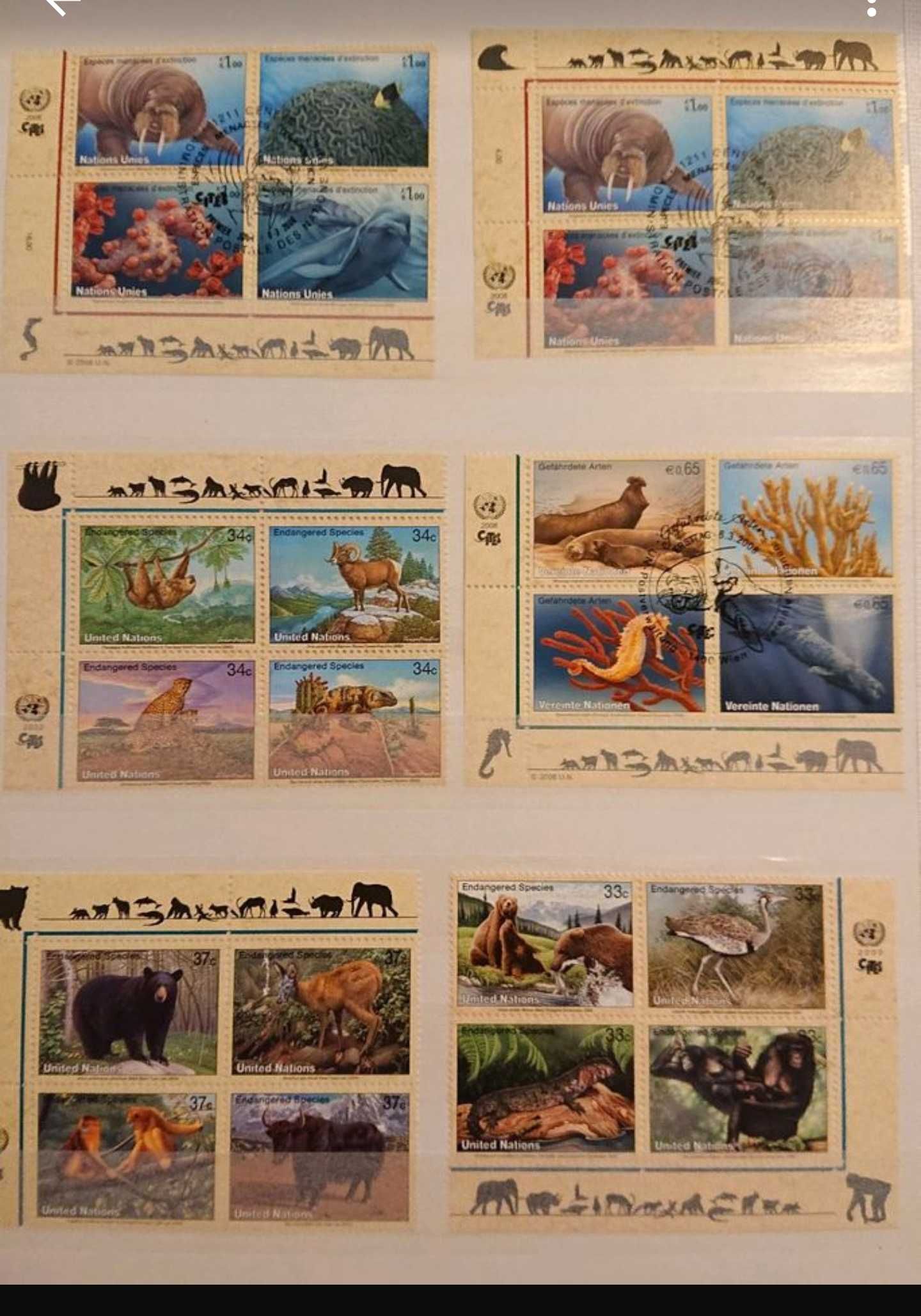 8 clasoare timbre
