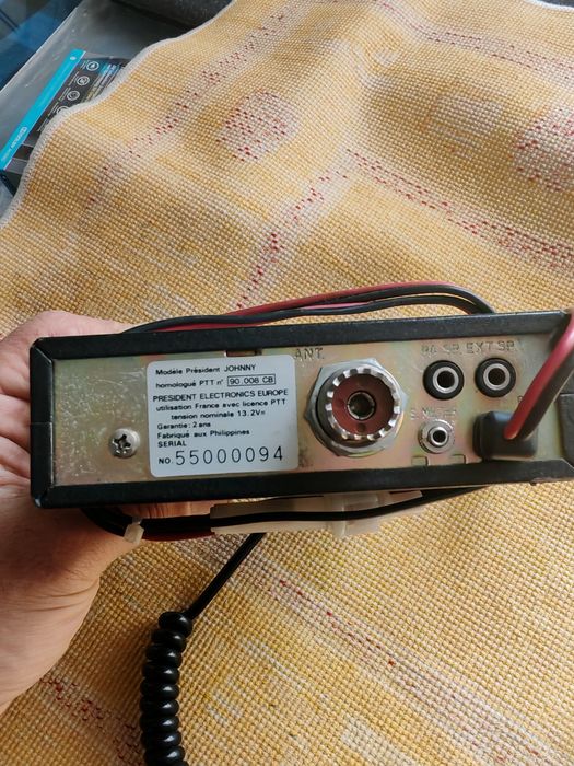 Stație CB President Johnny 1 + antenă