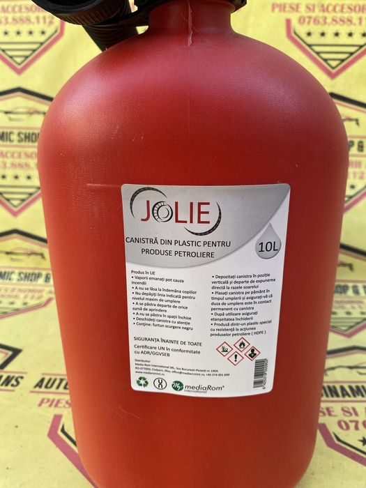 Canistra transport combusitibil 10L Benzina Motorina cu palnie
