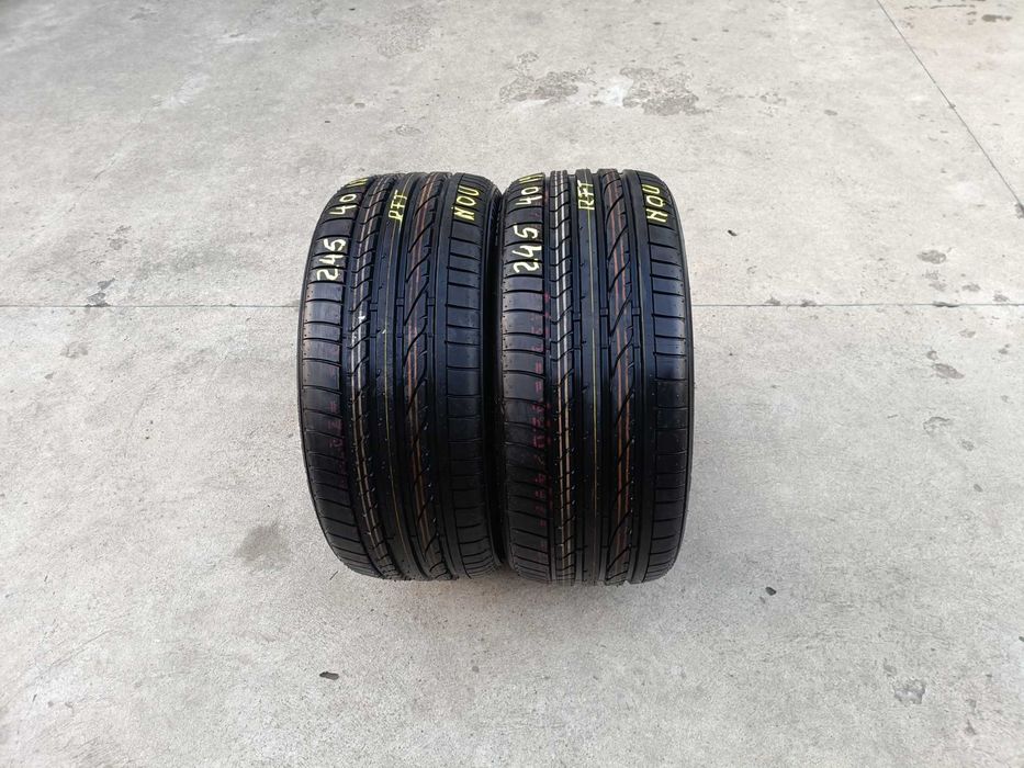 Doua anvelope noi de vara 245 40 19 bridgestone potenza