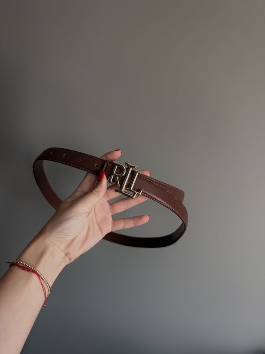 Кафяв колан Ralph Lauren