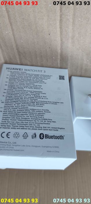 ambalaj cutie HUAWEI Watch FIT 3 se vinde ca in poze