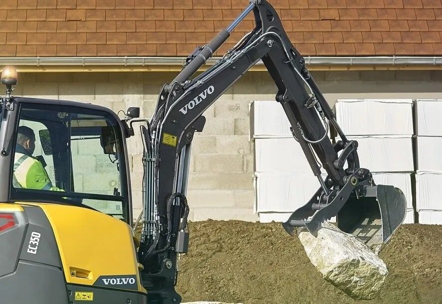 Gheara hidraulica cupa pentru miniexcavatoare 2.5 - 5 tone