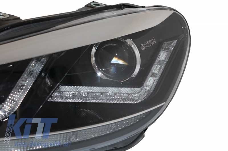 Faruri Osram LED VW Golf 6 VI (2008-2012) Crom LEDriving Dinamic