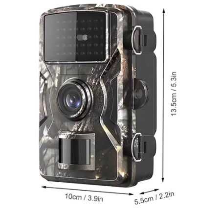 Camera Supraveghere, Padure, Camping Casa, Baterii,  Sd, Ecran
