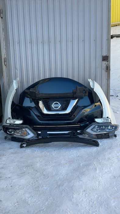nissan x-trail t32 бампер решетка фара усилитель крыло икстрейл