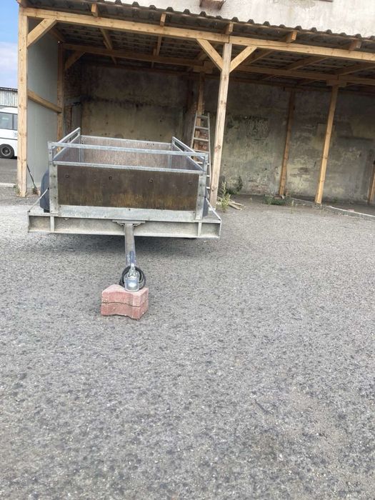 Немско ремарке с оригинални номера