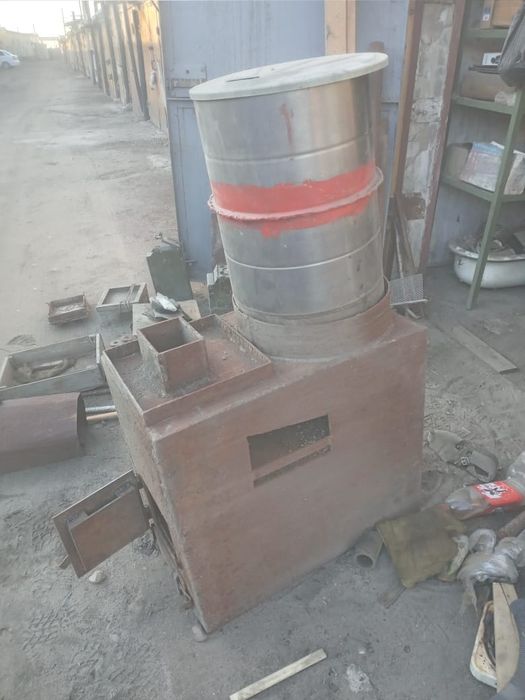 Печь банная с баком