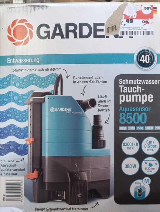 Pompa submersibila apa murdara Comfort 8500 aquasenzor